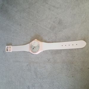 1980's Quartz Wall clock that looks like a XL life size Wristwatch.